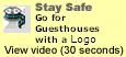 Stay Safe Go for Guesthouses with a Logo View video (30 seconds)